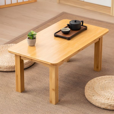 PPS Oak : Bàn Sofa, Bàn Coffee Gỗ Sồi Nhỏ - 1 Tầng 